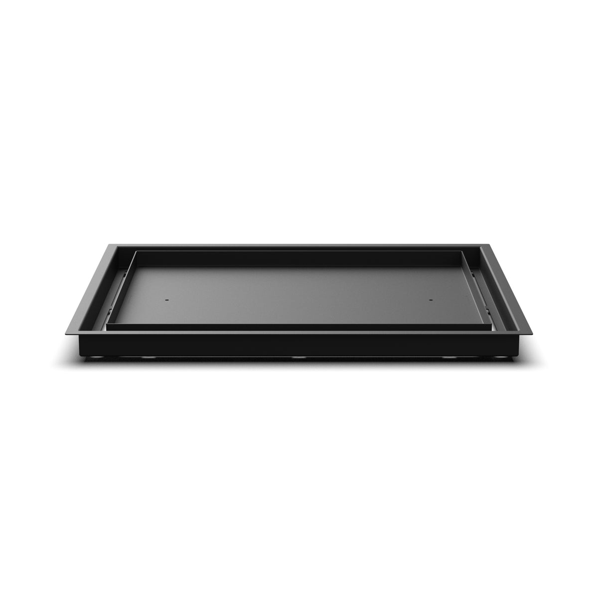 16x19 Classic floor register, side profile view