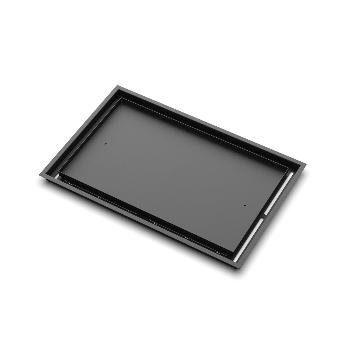 16x25 Classic floor register, quarter view