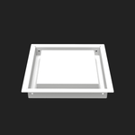 16x28.5 - Wall Vent - Modern Vent Cover - Return Air Vent - TRM Metal 28.5x16 - TRM Metal Products