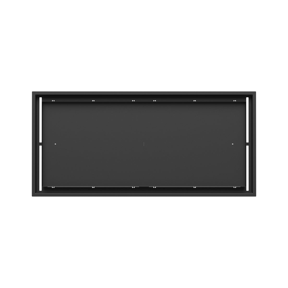 16x35 Classic floor register, top-down view