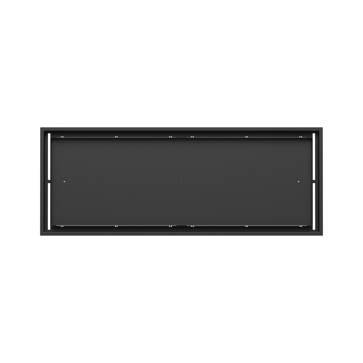 16x43 Classic floor register, top-down view