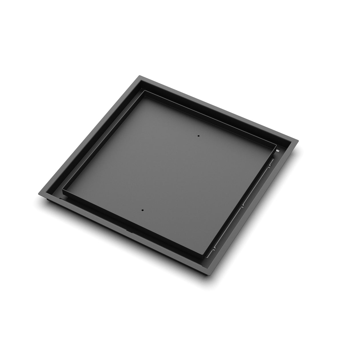 17x17 Classic floor register, quarter view
