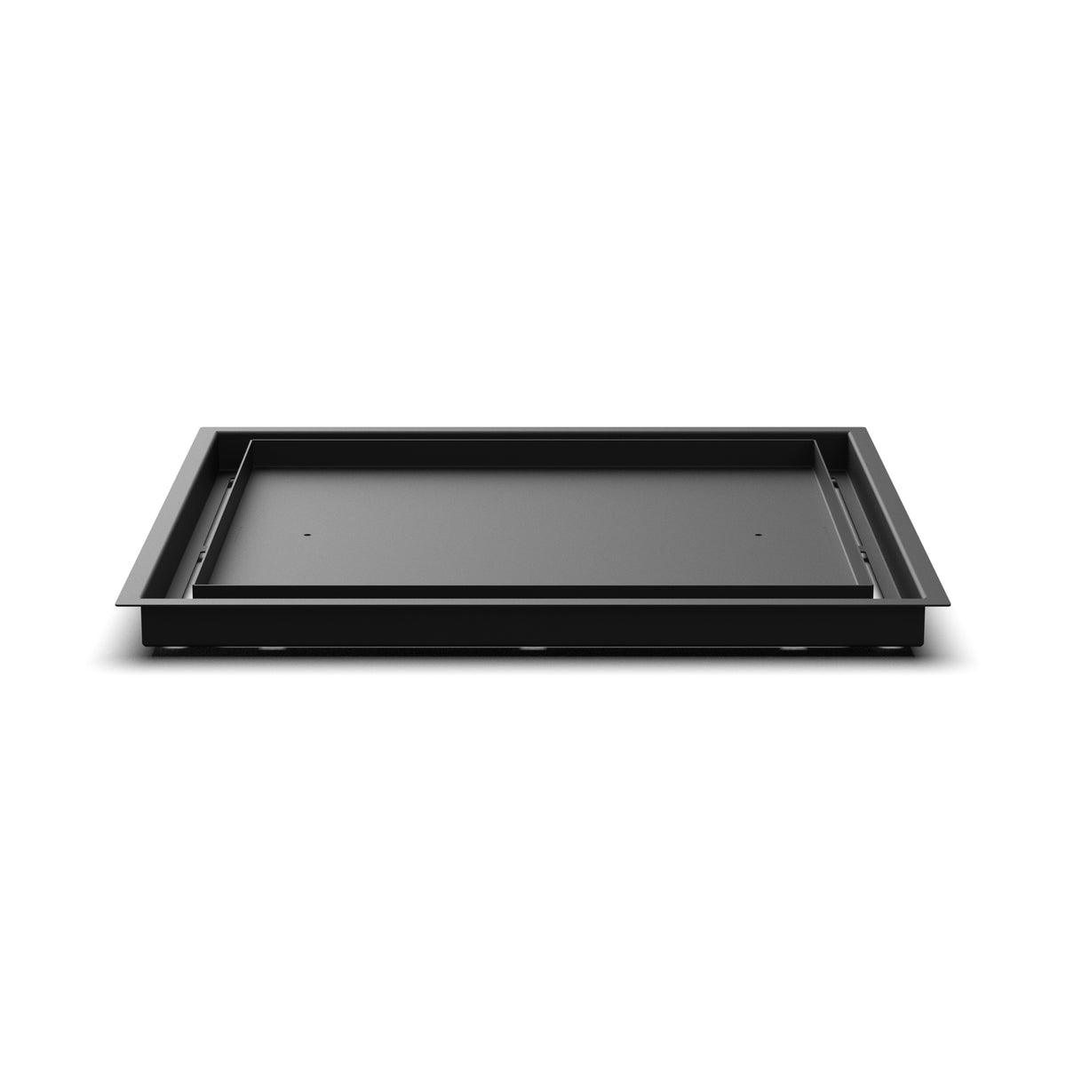 17x18 Classic floor register, side profile view