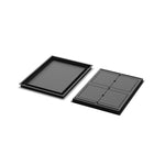17x23 Classic floor register, front and back views side by side