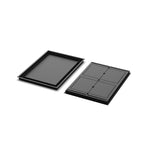 17x24 Classic floor register, front and back views side by side