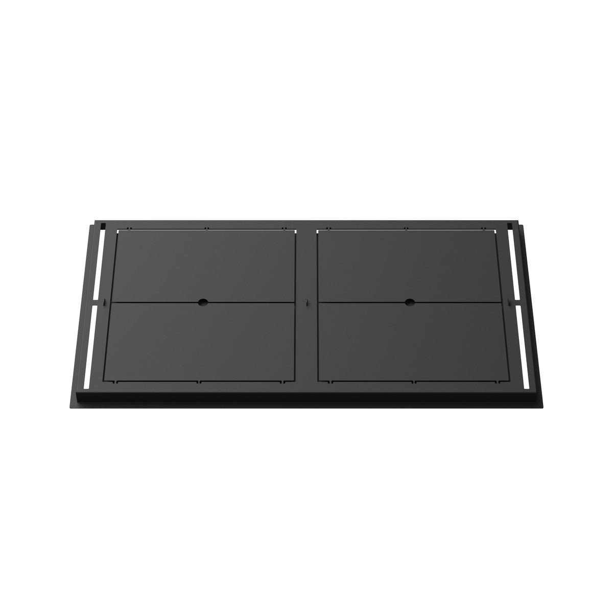 17x33 Classic floor register, back view