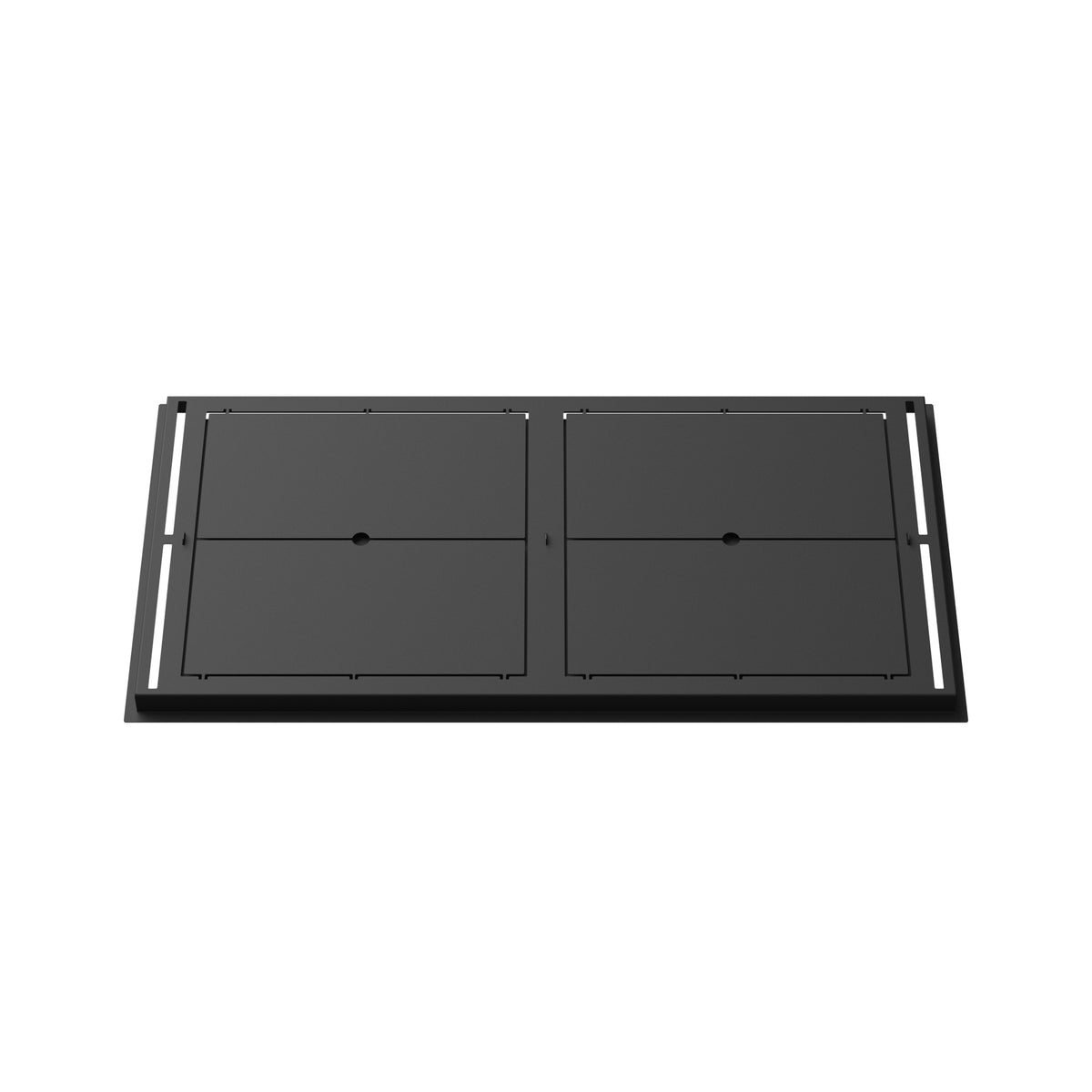 17x34 Classic floor register, back view