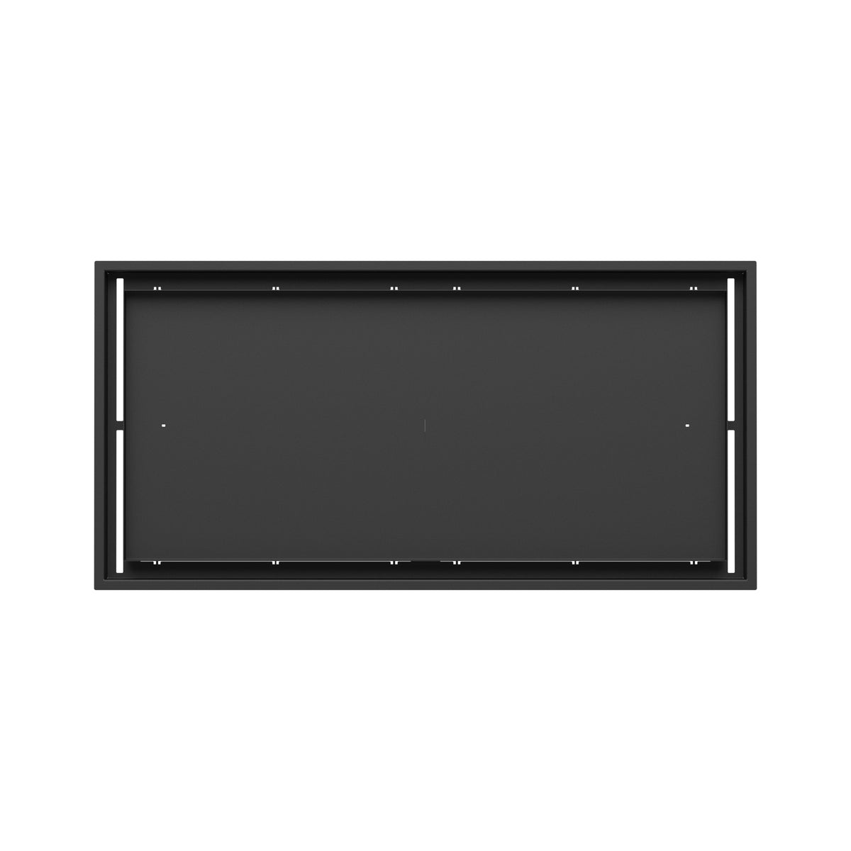 17x35 Classic floor register, top-down view