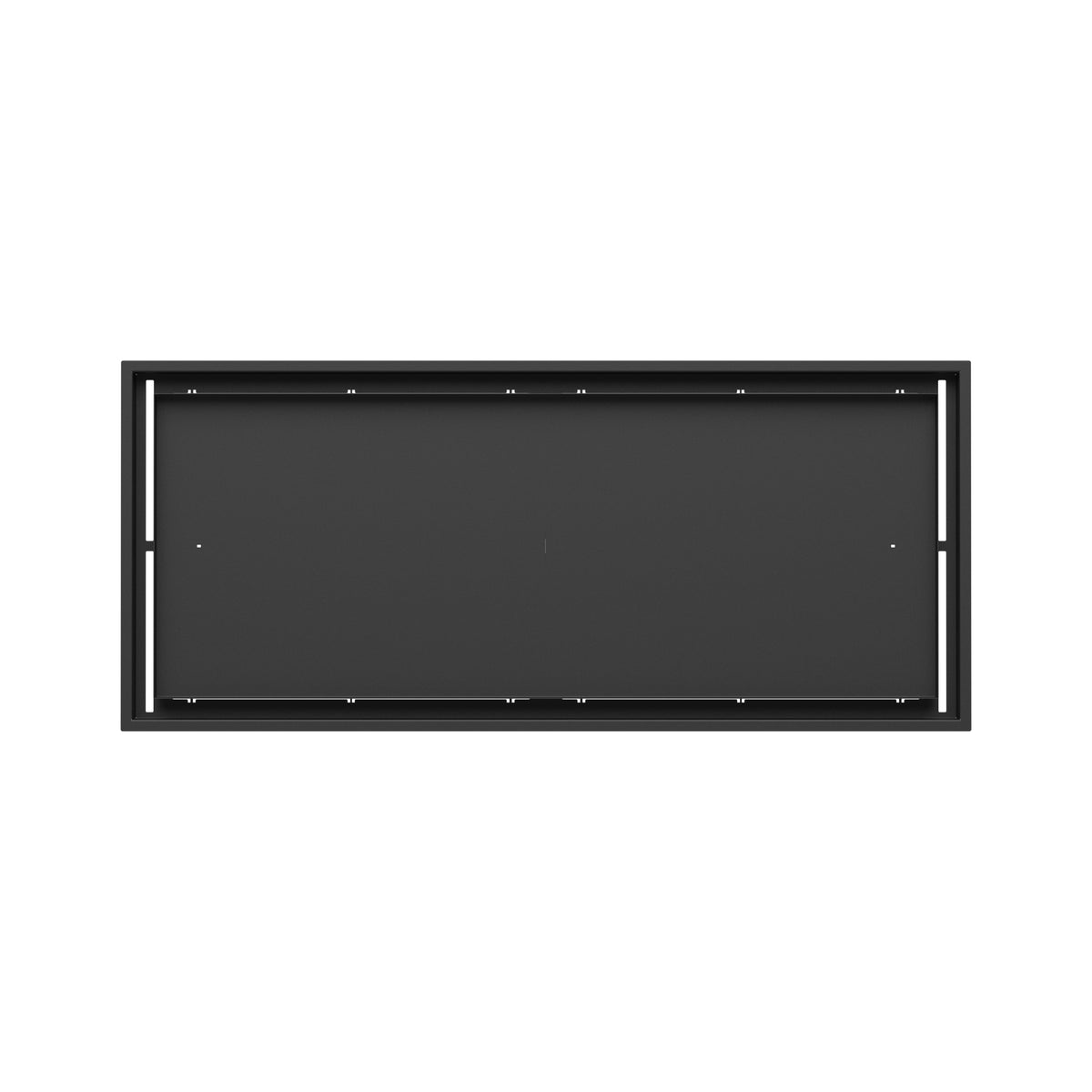 17x40 Classic floor register, top-down view