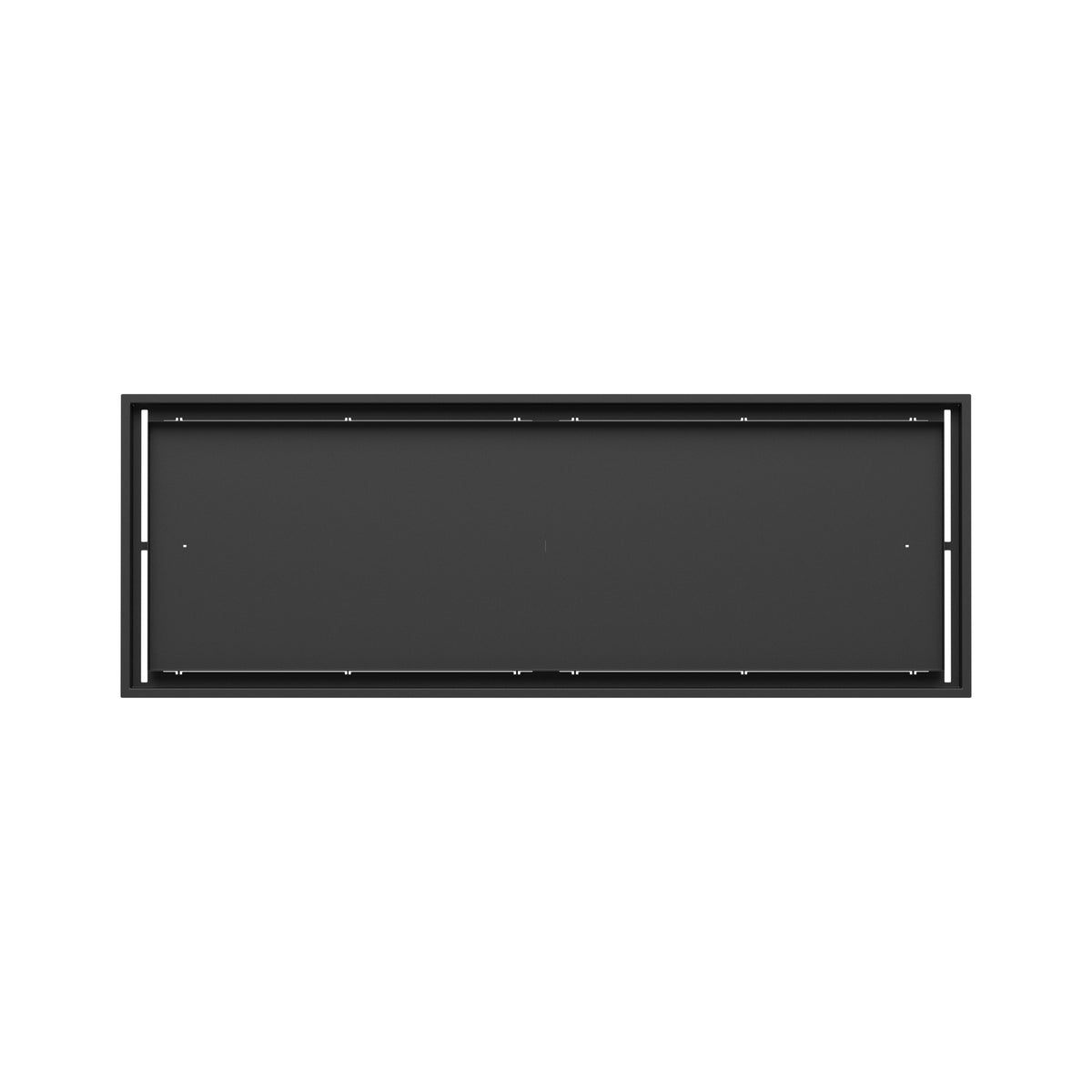 17x49 Classic floor register, top-down view
