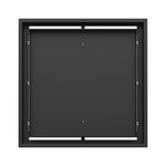 18x18 Classic floor register, top-down view