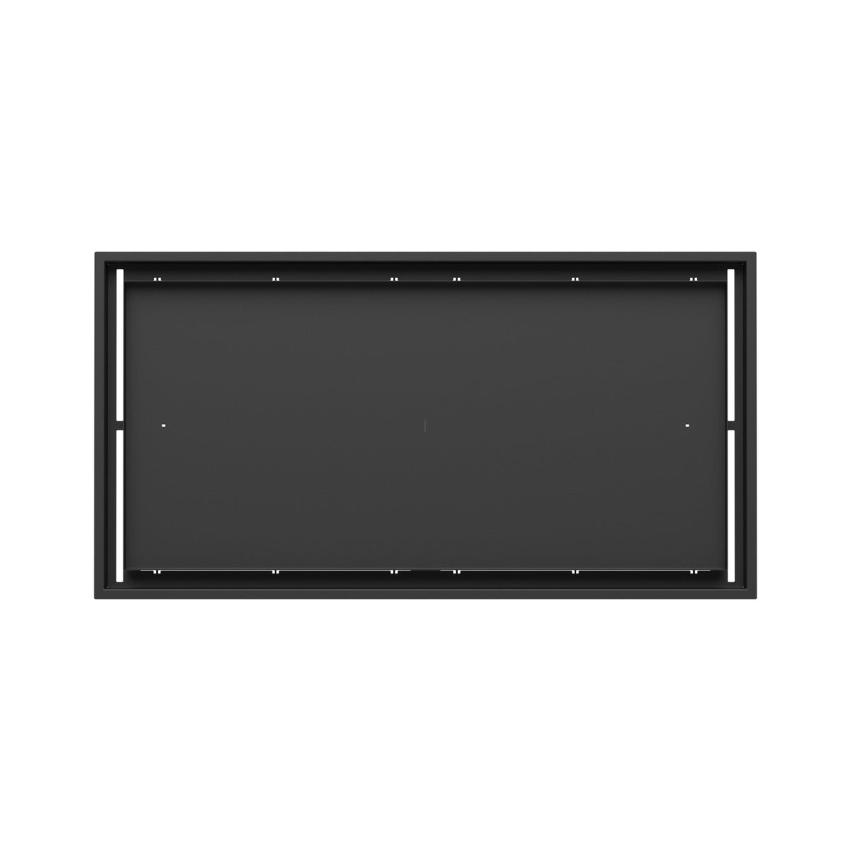 18x35 Classic floor register, top-down view