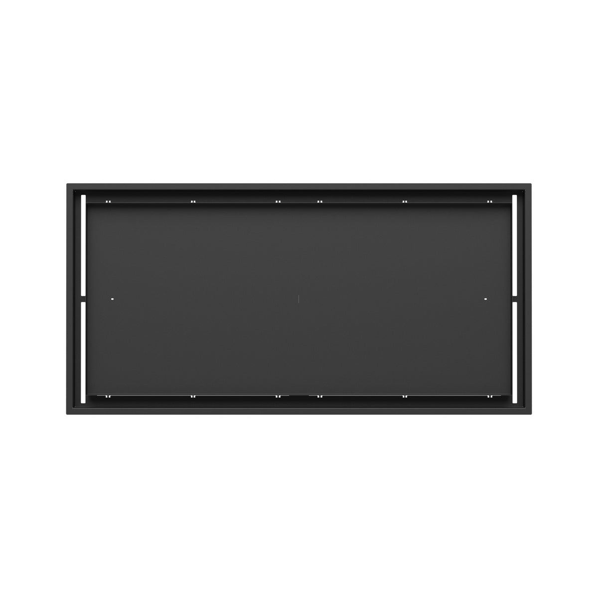 18x37 Classic floor register, top-down view