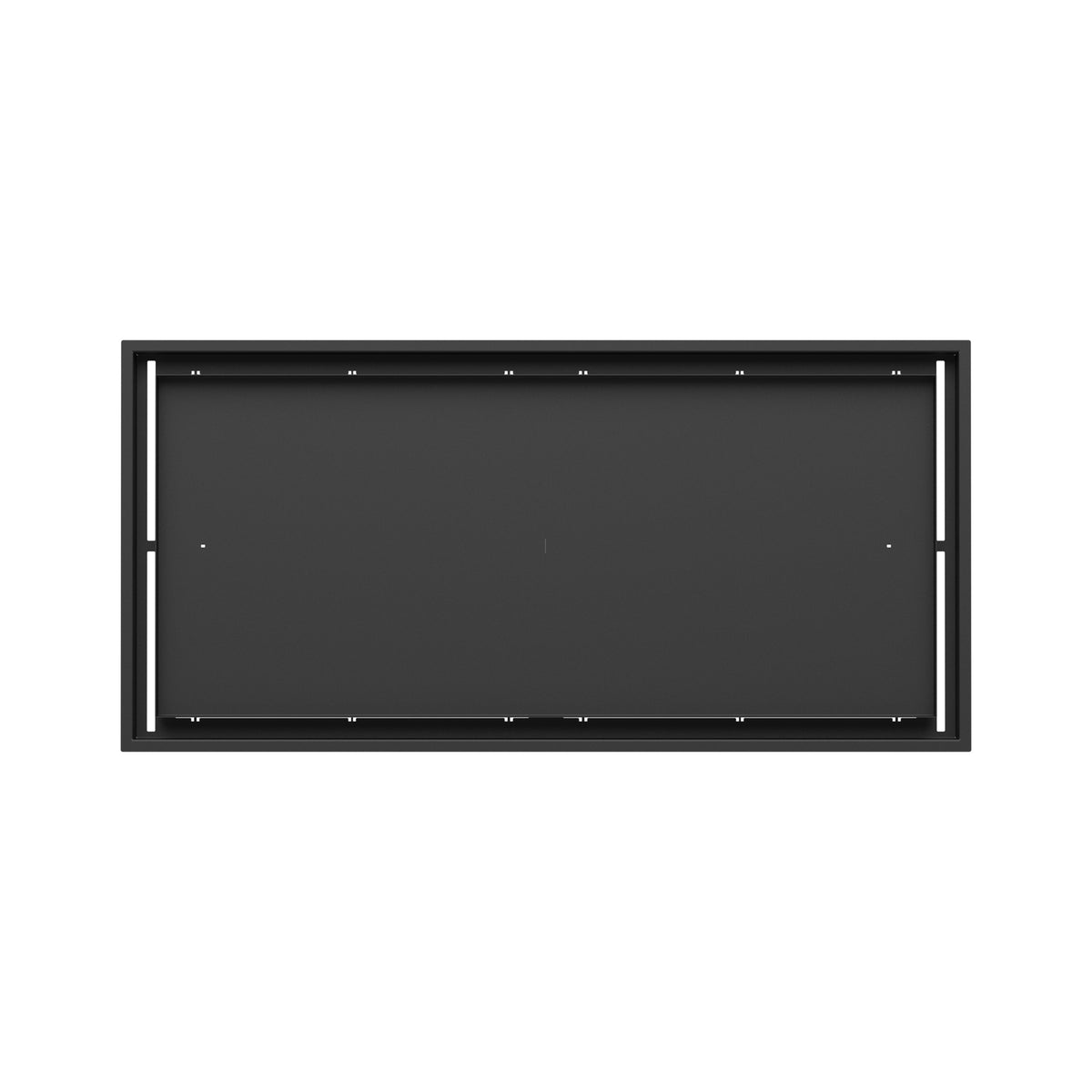 18x38 Classic floor register, top-down view
