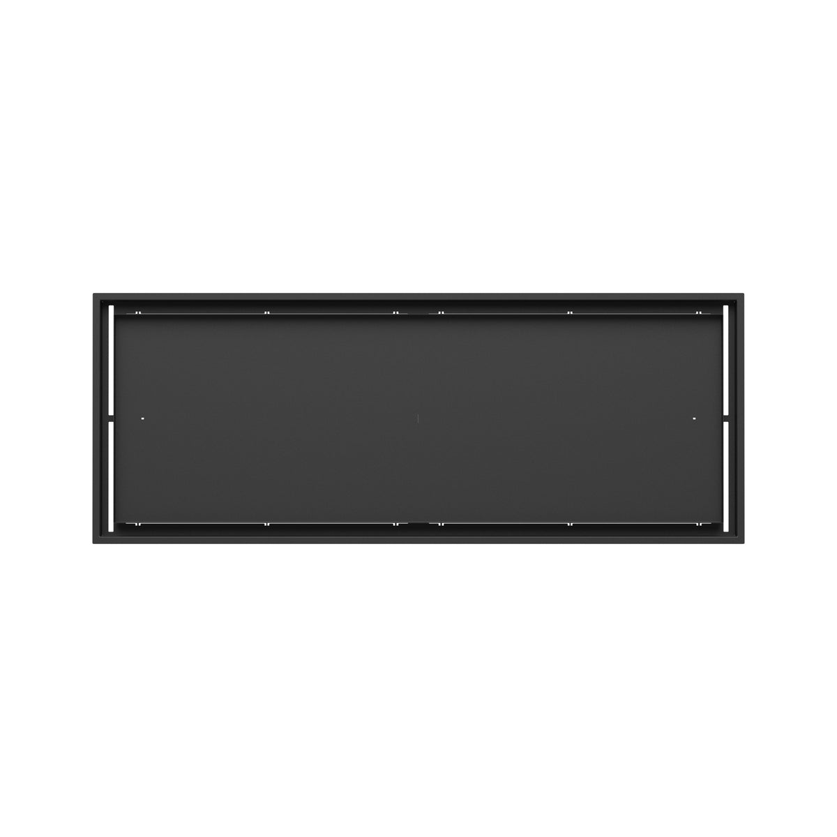 18x48 Classic floor register, top-down view