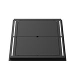 19x19 Classic floor register, back view