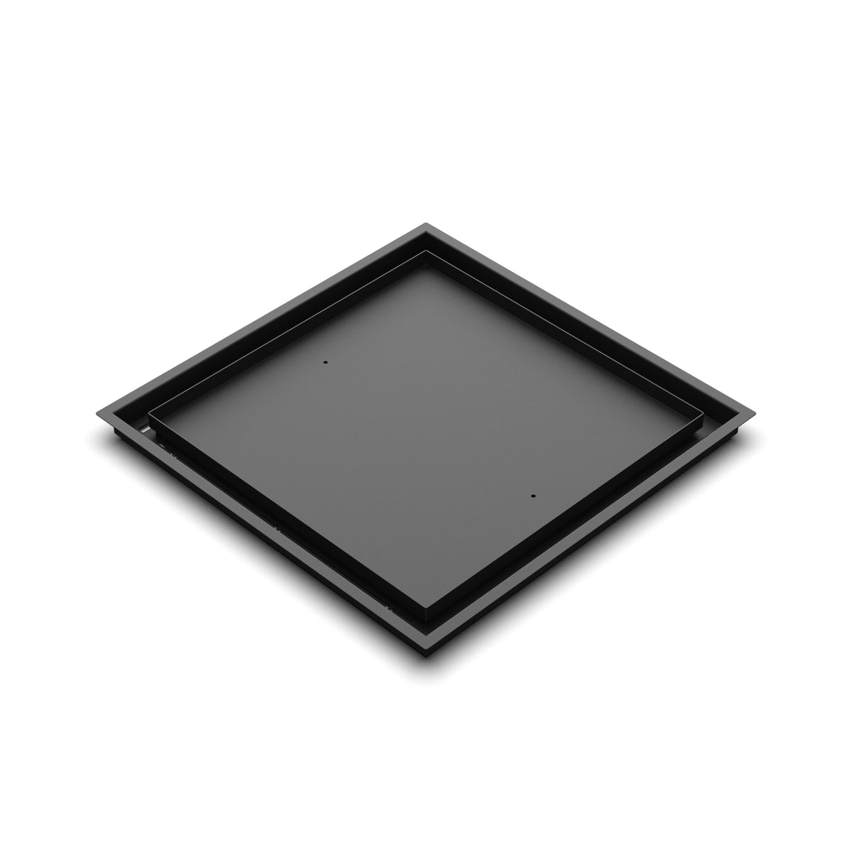 19x19 Classic floor register, diagonal view