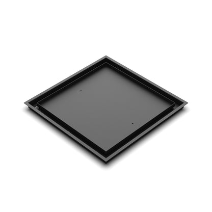 19x19 Classic floor register, diagonal view