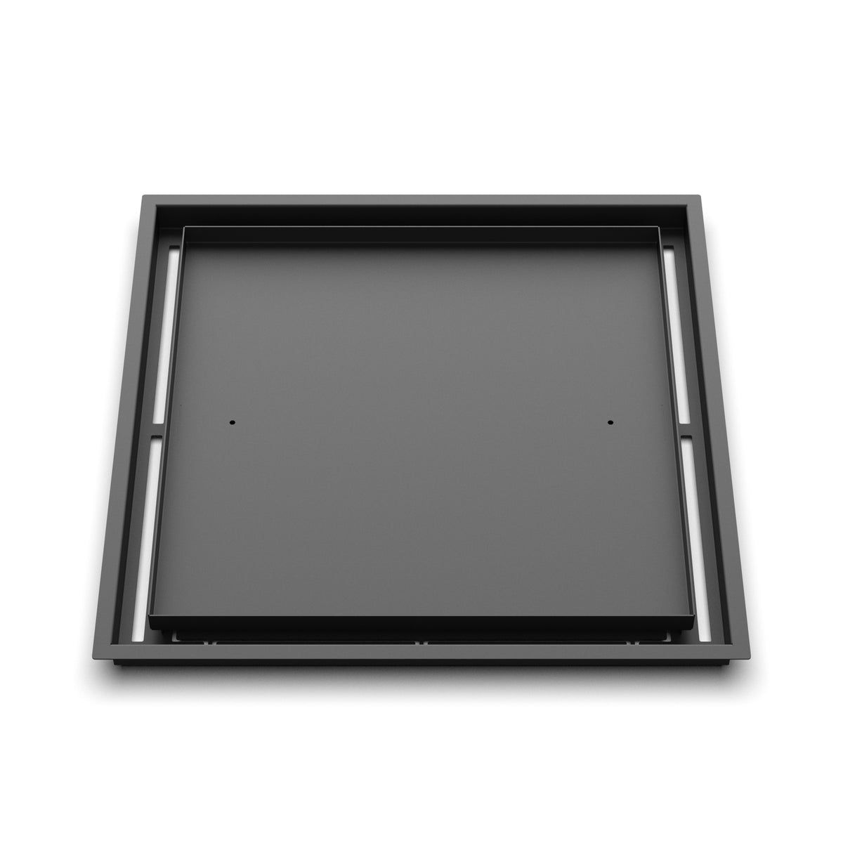 19x19 Classic floor register, front view
