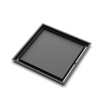 19x19 Classic floor register, quarter view