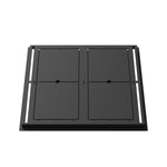 19x21 Classic floor register, back view