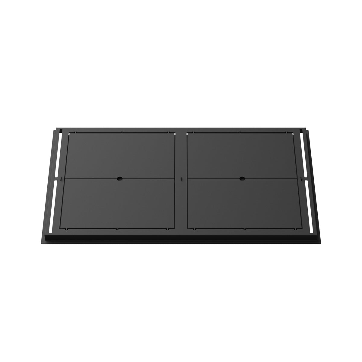 19x35 Classic floor register, back view