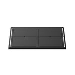 19x38 Classic floor register, back view