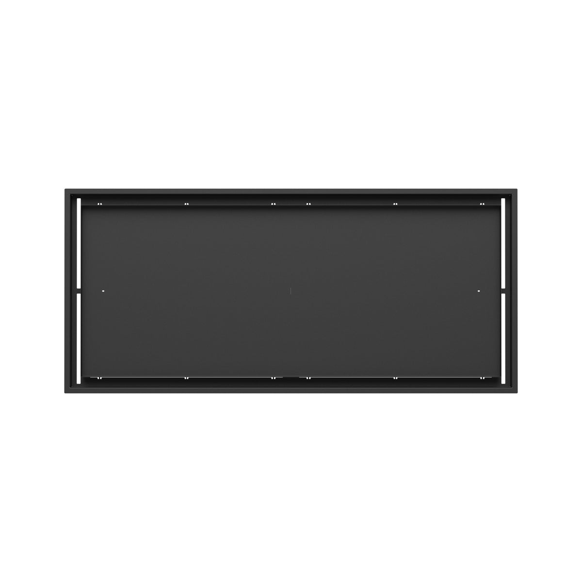 19x43 Classic floor register, top-down view