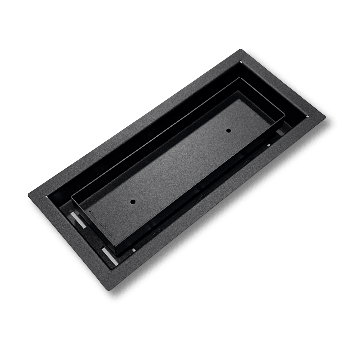 19x5.25 - Classic Drop - in Air Vent, Flush Floor - Matching, All Metal, Floor Vent Cover - TRM Metal 5.25x19 - TRM Metal Products