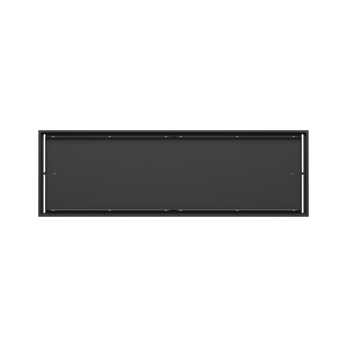 19x61 Classic floor register, top-down view