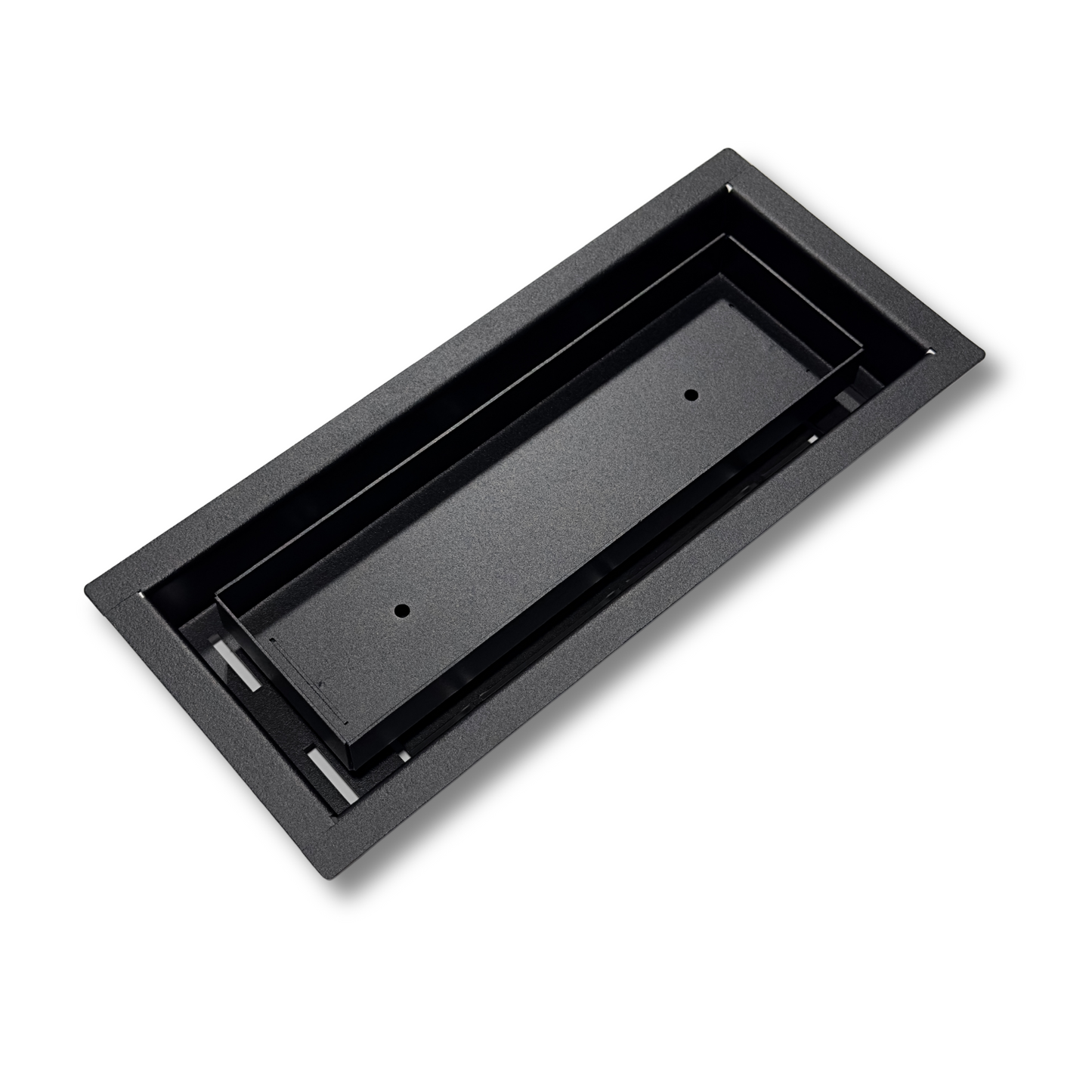 4x35 Classic Drop-in Air Vent, Flush Floor-Matching, All Metal, Floor Vent Cover (35x4)
