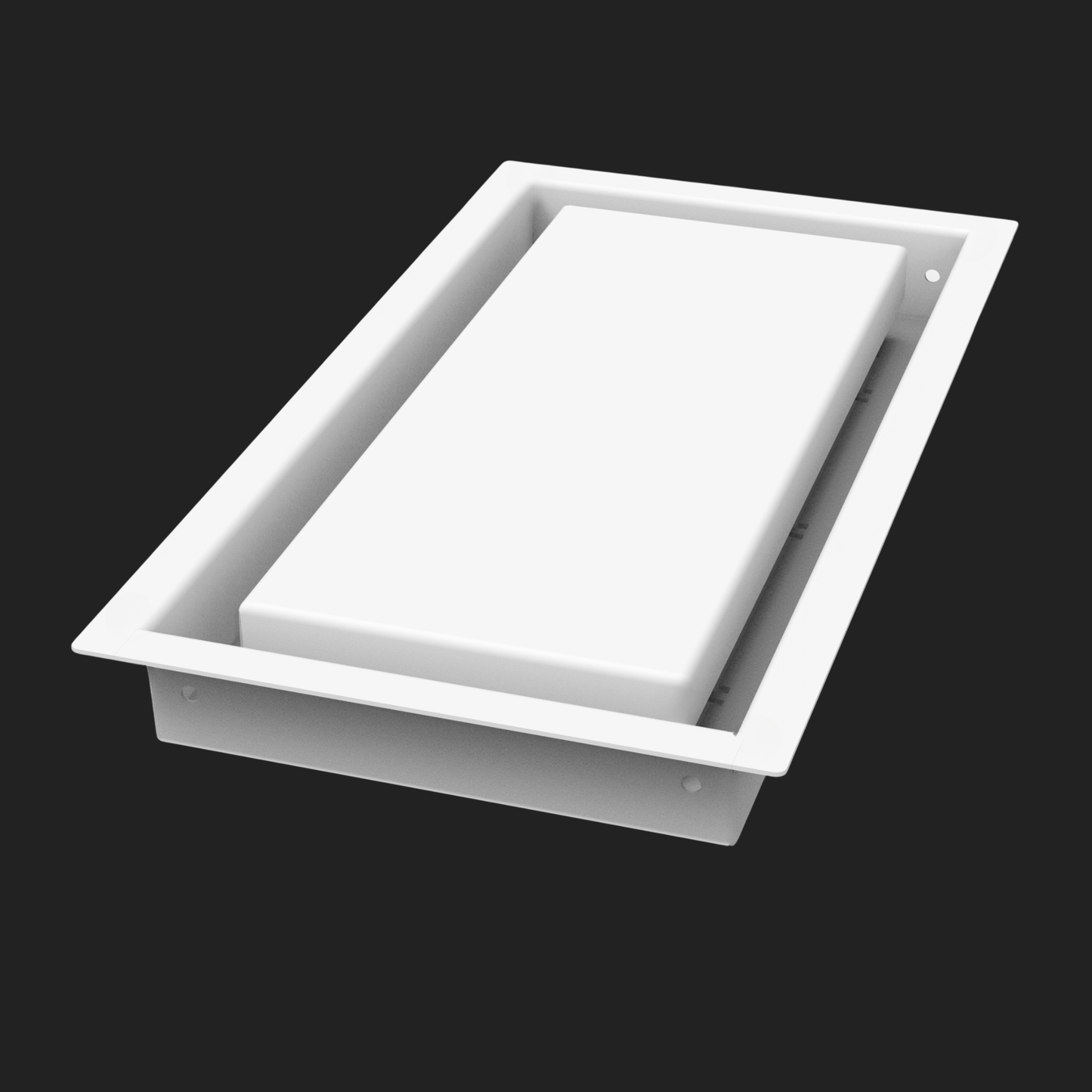 4x49.5 - Wall Vent - Modern Vent Cover -  Return Air Vent - TRM Metal  49.5x4