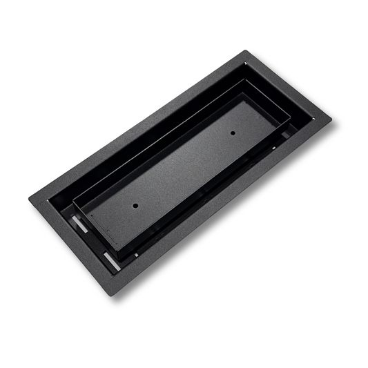 3.5x33 - Classic Drop-in Air Vent, Flush Floor-Matching, All Metal, Floor Vent Cover - TRM Metal  33x3.5
