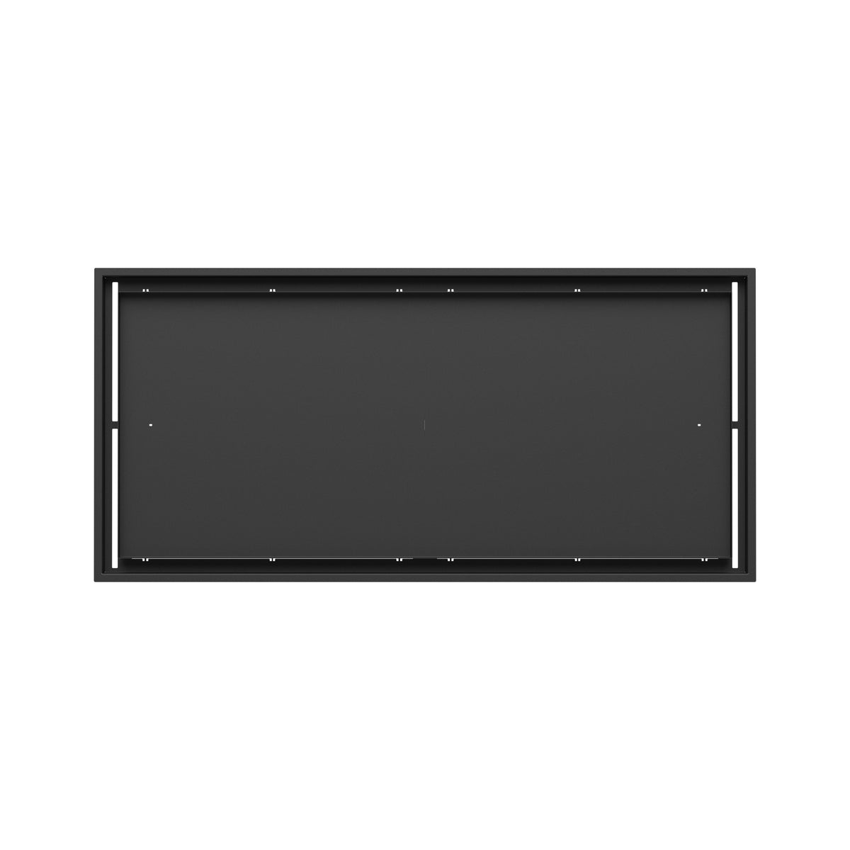 20x43 Classic floor register, top-down view