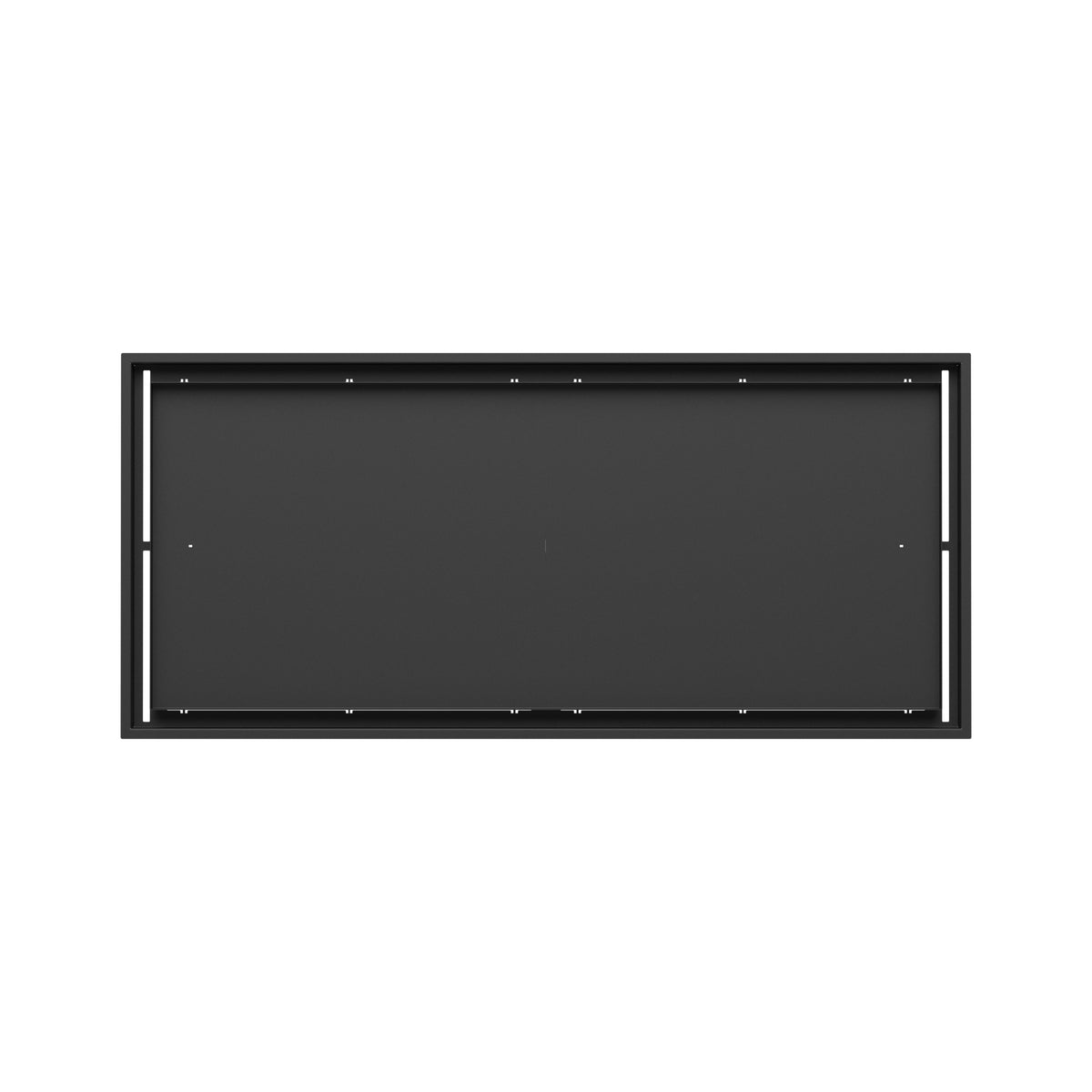 20x45 Classic floor register, top-down view