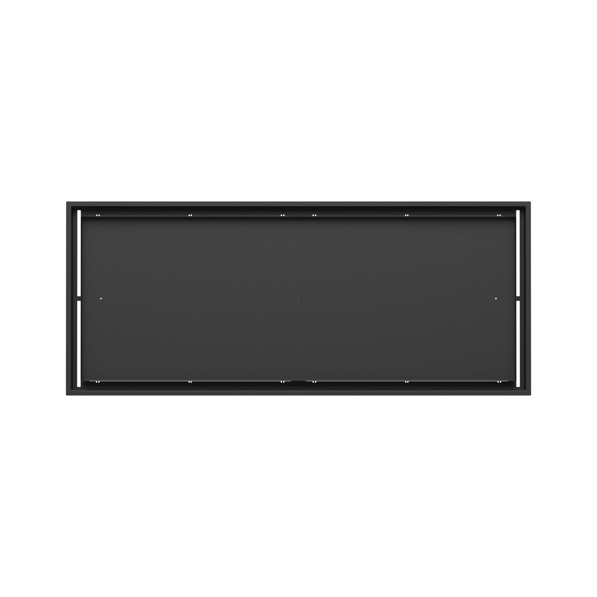 20x49 Classic floor register, top-down view