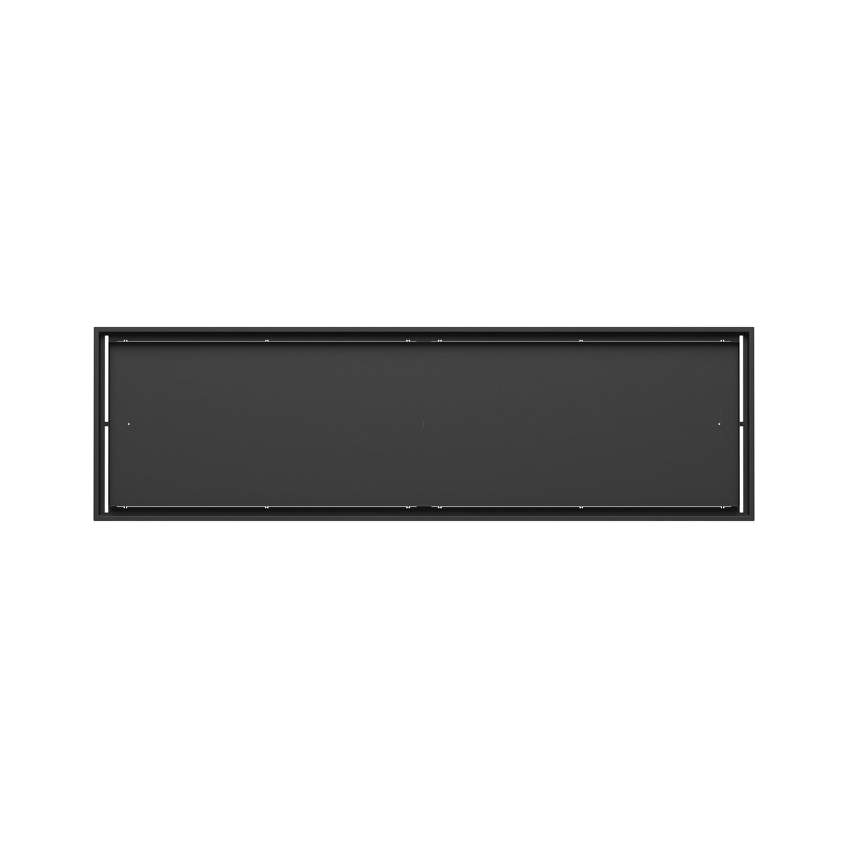 20x70 Classic floor register, top-down view