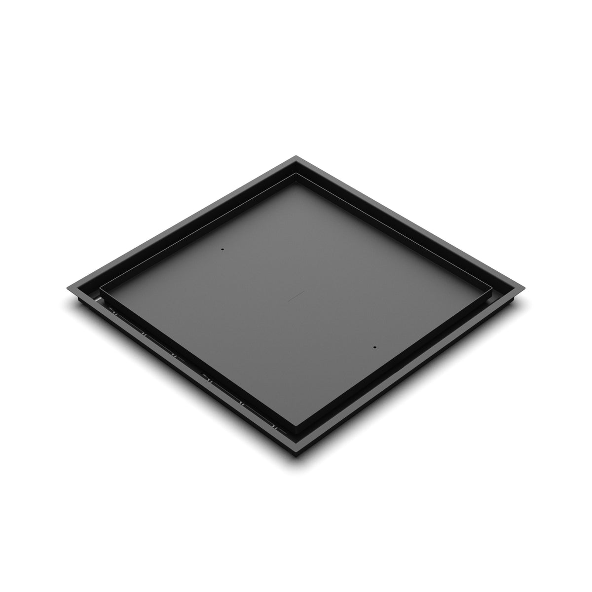 21x21 Classic floor register, diagonal view