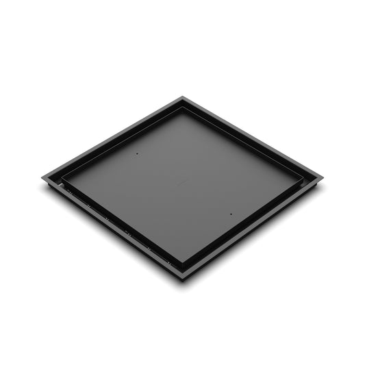 21x21 Classic floor register, diagonal view