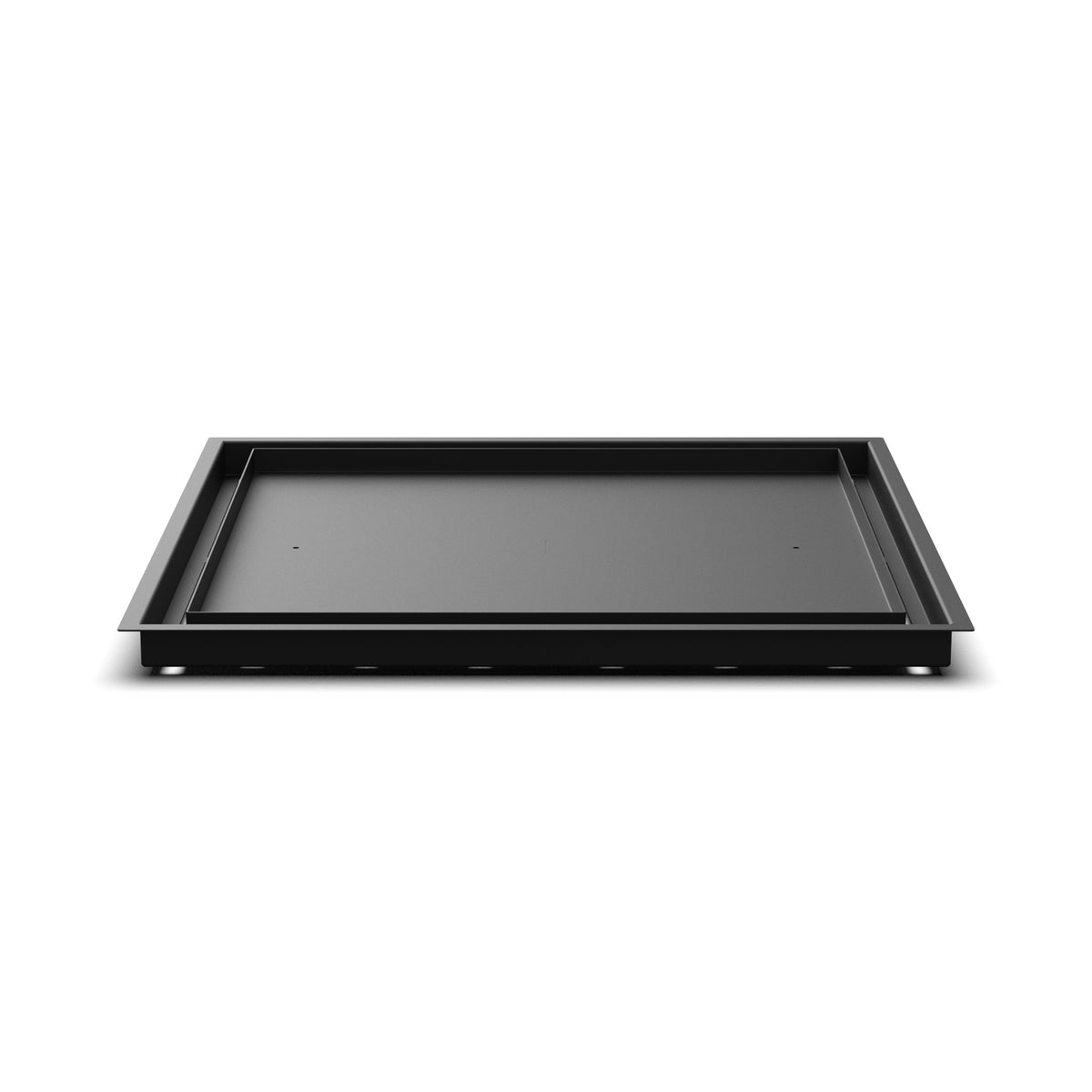 21x21 Classic floor register, side profile view