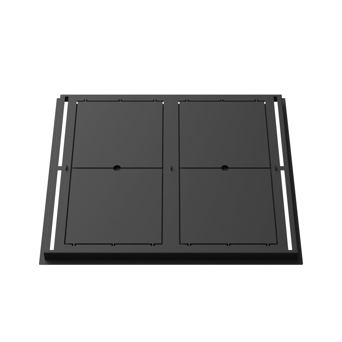 21x24 Classic floor register, back view