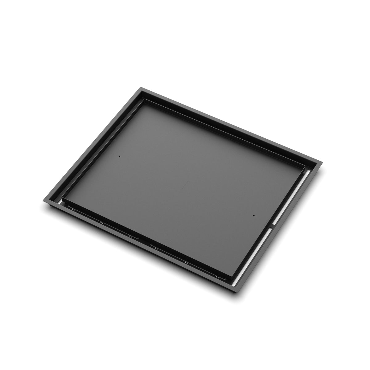 21x25 Classic floor register, quarter view