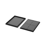 21x29 Classic floor register, front and back views side by side