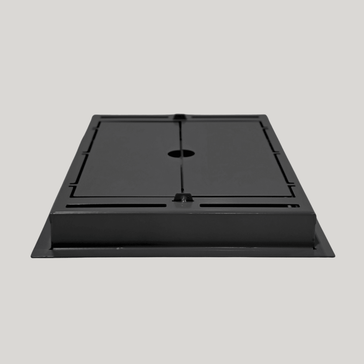 21x44.25 - Classic Drop - in Air Vent, Flush Floor - Matching, All Metal, Floor Vent Cover - TRM Metal 44.25x21 - TRM Metal Products