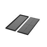 21x60 Classic floor register, front and back views side by side
