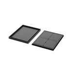 22x29 Classic floor register, front and back views side by side