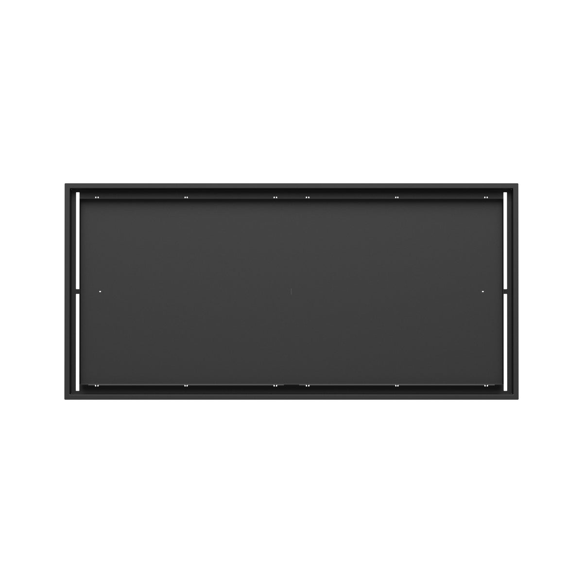 22x47 Classic floor register, top-down view
