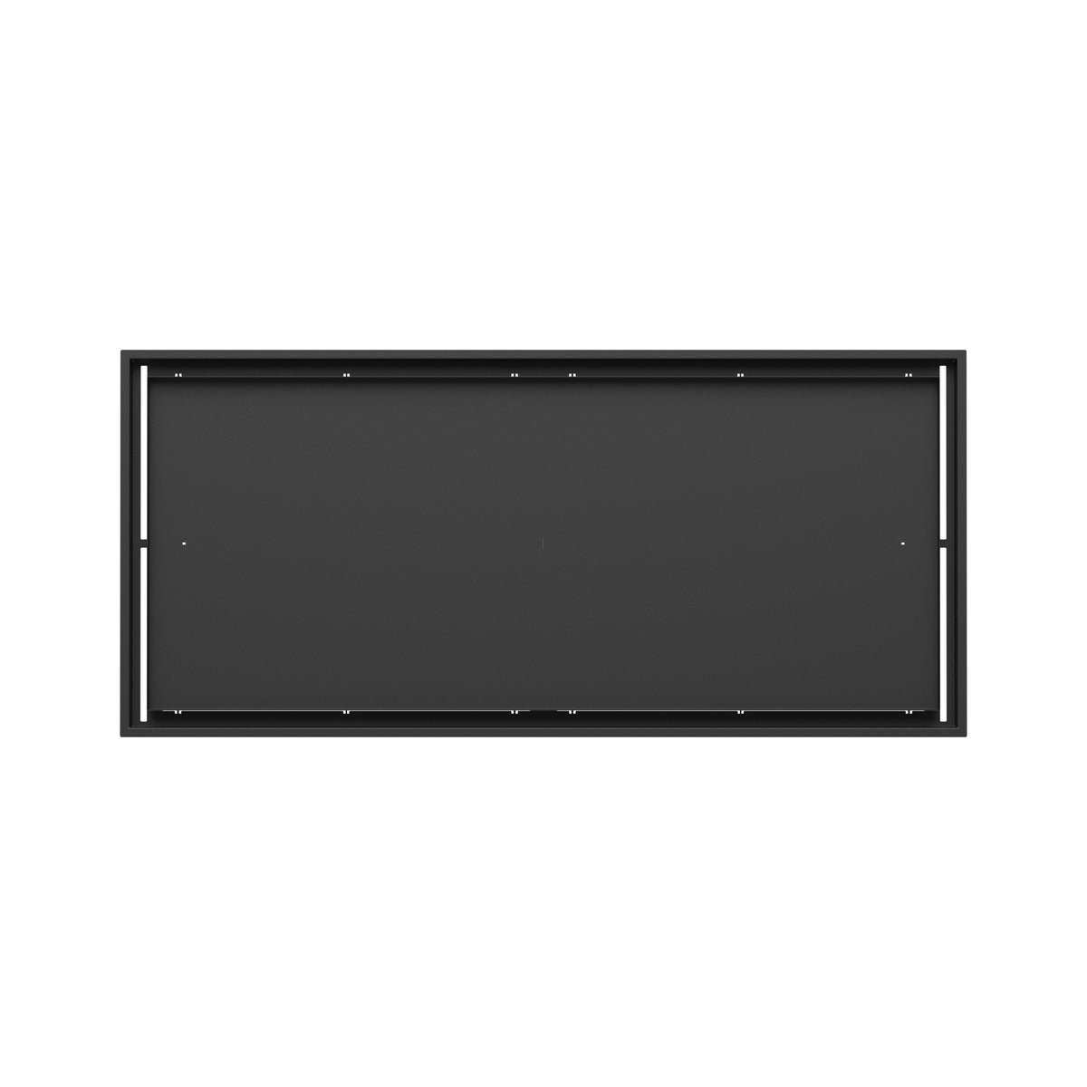 22x49 Classic floor register, top-down view