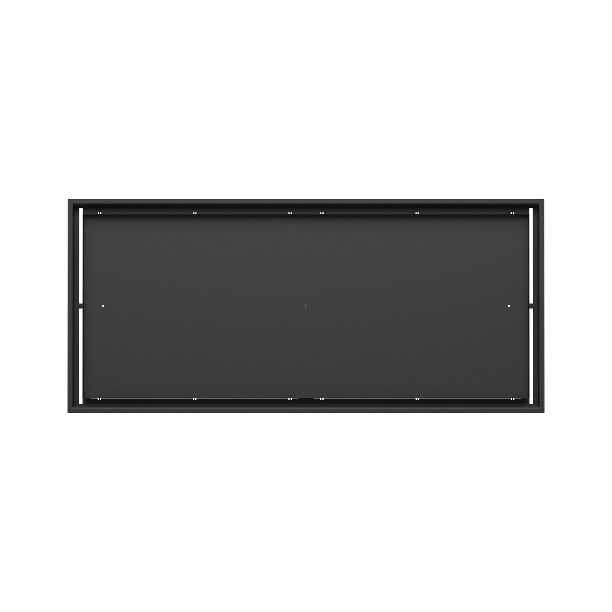 22x50 Classic floor register, top-down view