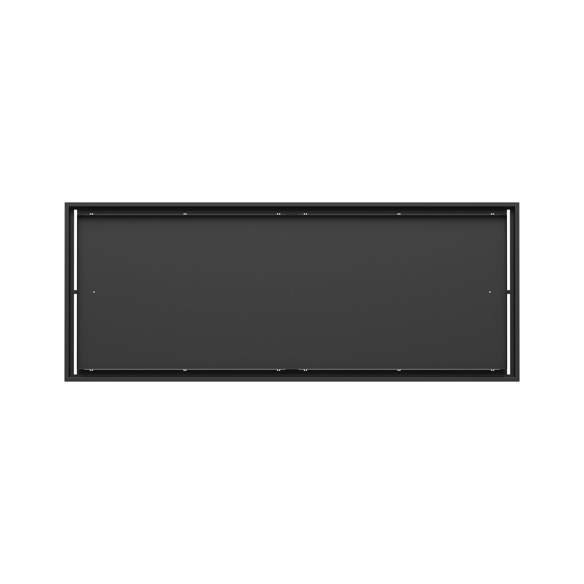 22x57 Classic floor register, top-down view